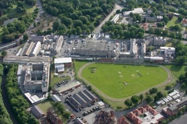 aerial view of An Garda