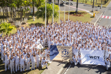 FCA team celebrating achievements